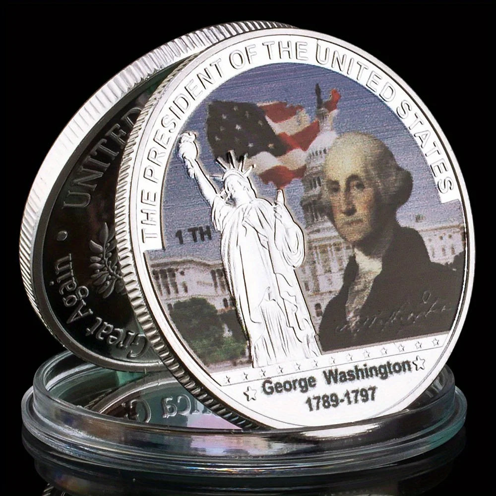 1st President Silver Coin