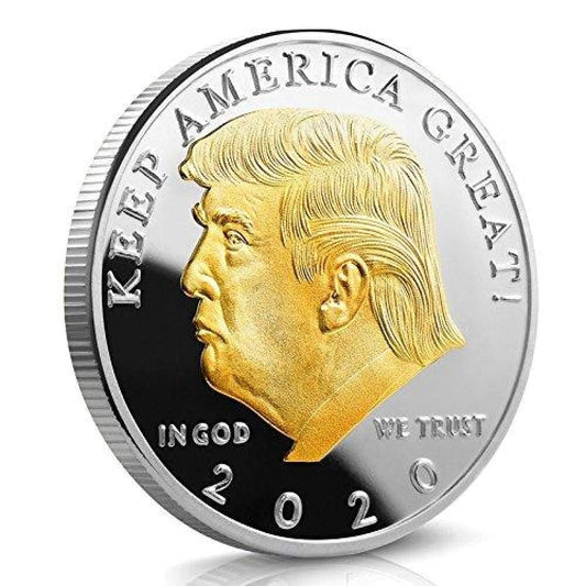 Trump Gold & Silver Coin